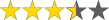 3.5-stars graphic image