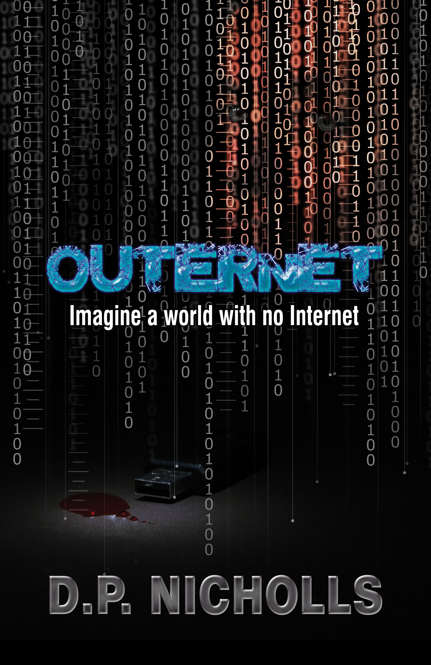 Outernet, by D P Nicholls, front cover image.