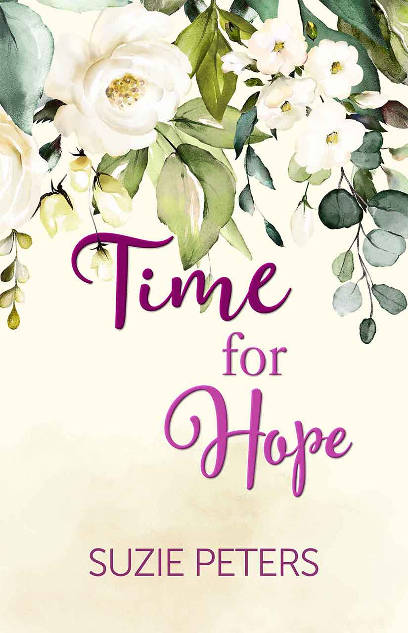 Cover image of the romantic novel 'Time for Hope' by Suzie Peters